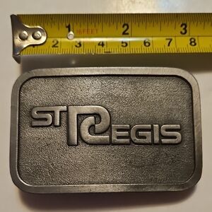 Vintage St Regis Silver Beltbuckle